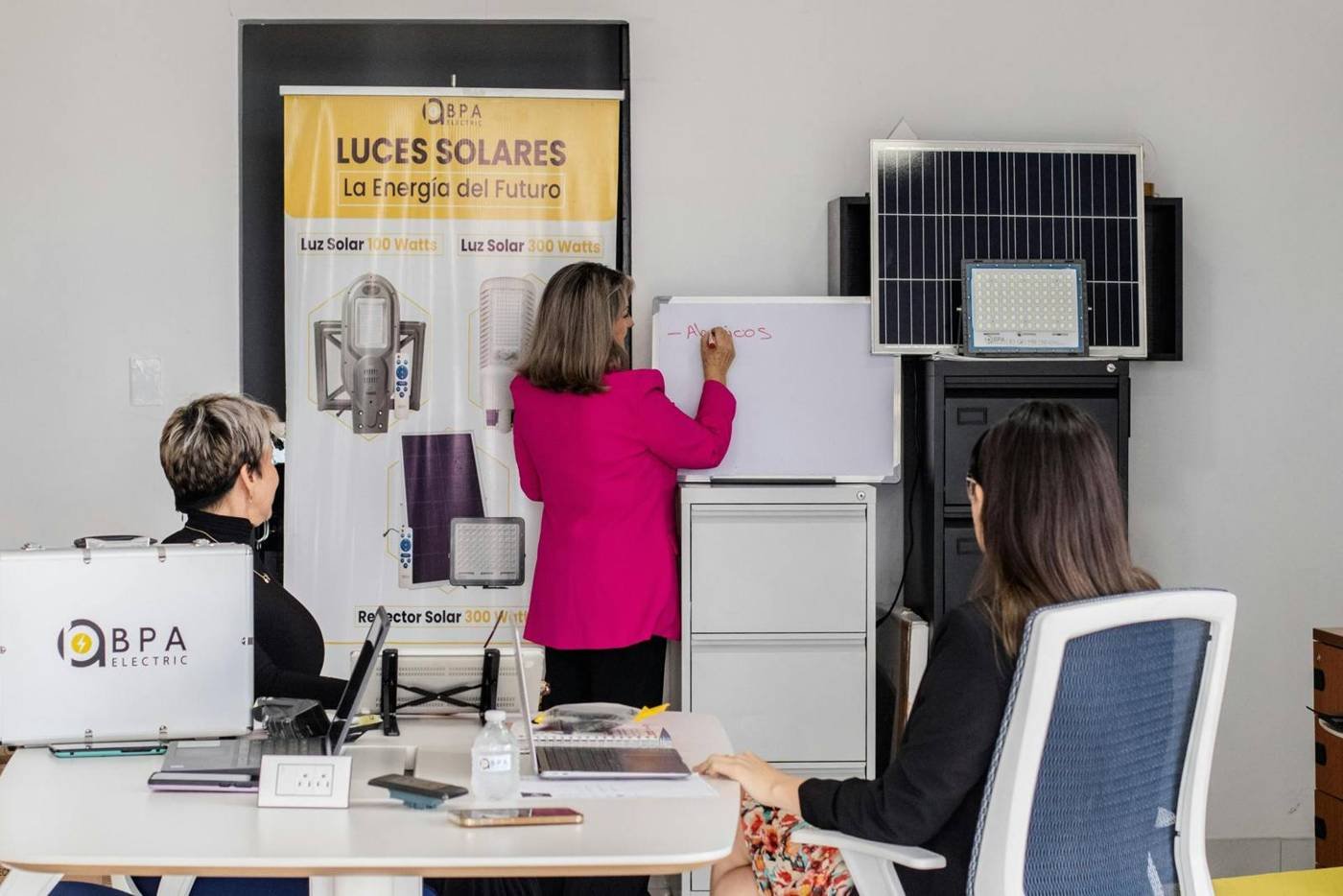Taller de formación con un equipo de trabajo